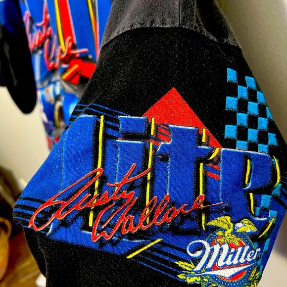 90’s Rare Nascar Rusty Wallace First you see the LITE then you feel the thunder - Picture 7 of 8
